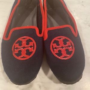 Tory Burch Wool Flats